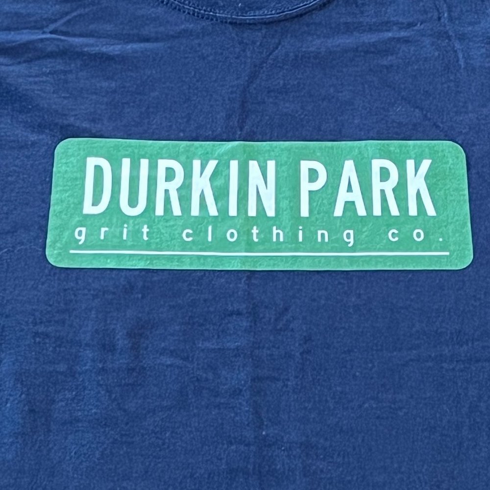 Grit Clothing Company Chicago Durkin Park Sign T-Shirt - Size XL
